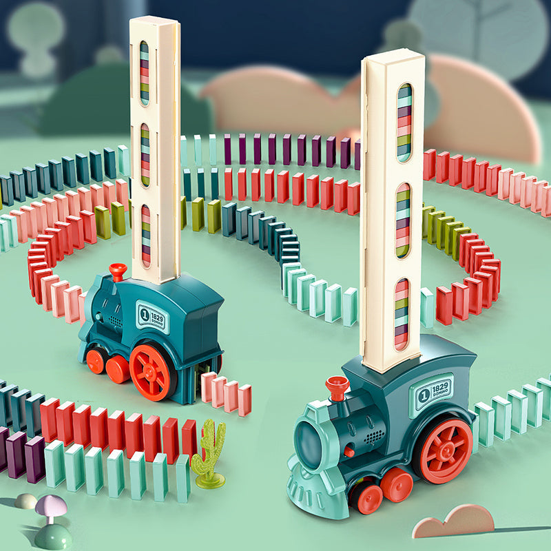 Montessori Domino Train™- Treno Crea Domino